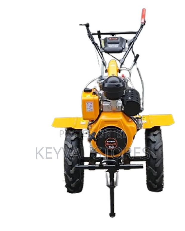 9hp Walking Tractor With 2 Blades.,Ditcher,Plough and Iron Wheels