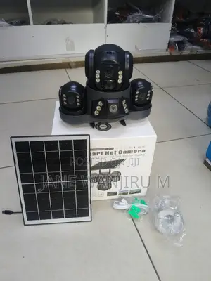Quality Triple Lens Solar Camera Wifi App Control Security