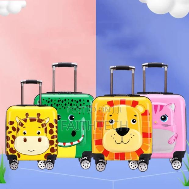 Kids’ Hard-shell Suitcase Design, Lightweight With Wheels - thumbnail 2