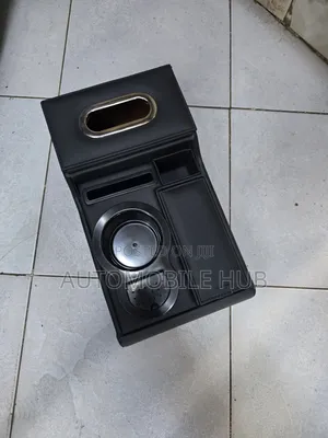 Car Armrest Organizer With Cup Holder | Universal Center Console