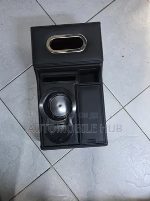 Car Armrest Organizer With Cup Holder | Universal Center Console