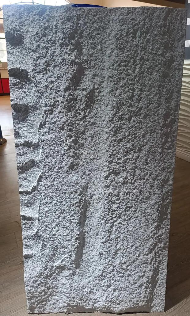 White Rough Stone Pu Wall Panels – Modern Decorative Wall Cladding - thumbnail 2