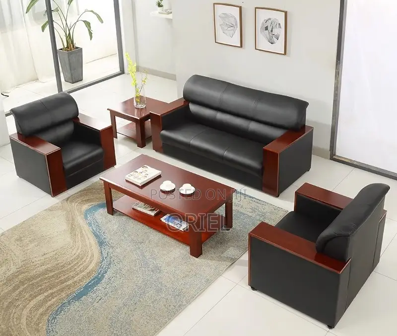 Office Waiting Sofa : Office Executive 5-Seater Sofa-Set