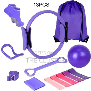 Premium Yoga Pilates Set – Fitness Kit for Home Gym