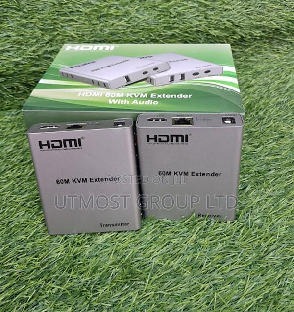 Hdmi Over Cat6 KVM Extender 60m With Usb Keyboard Mouse