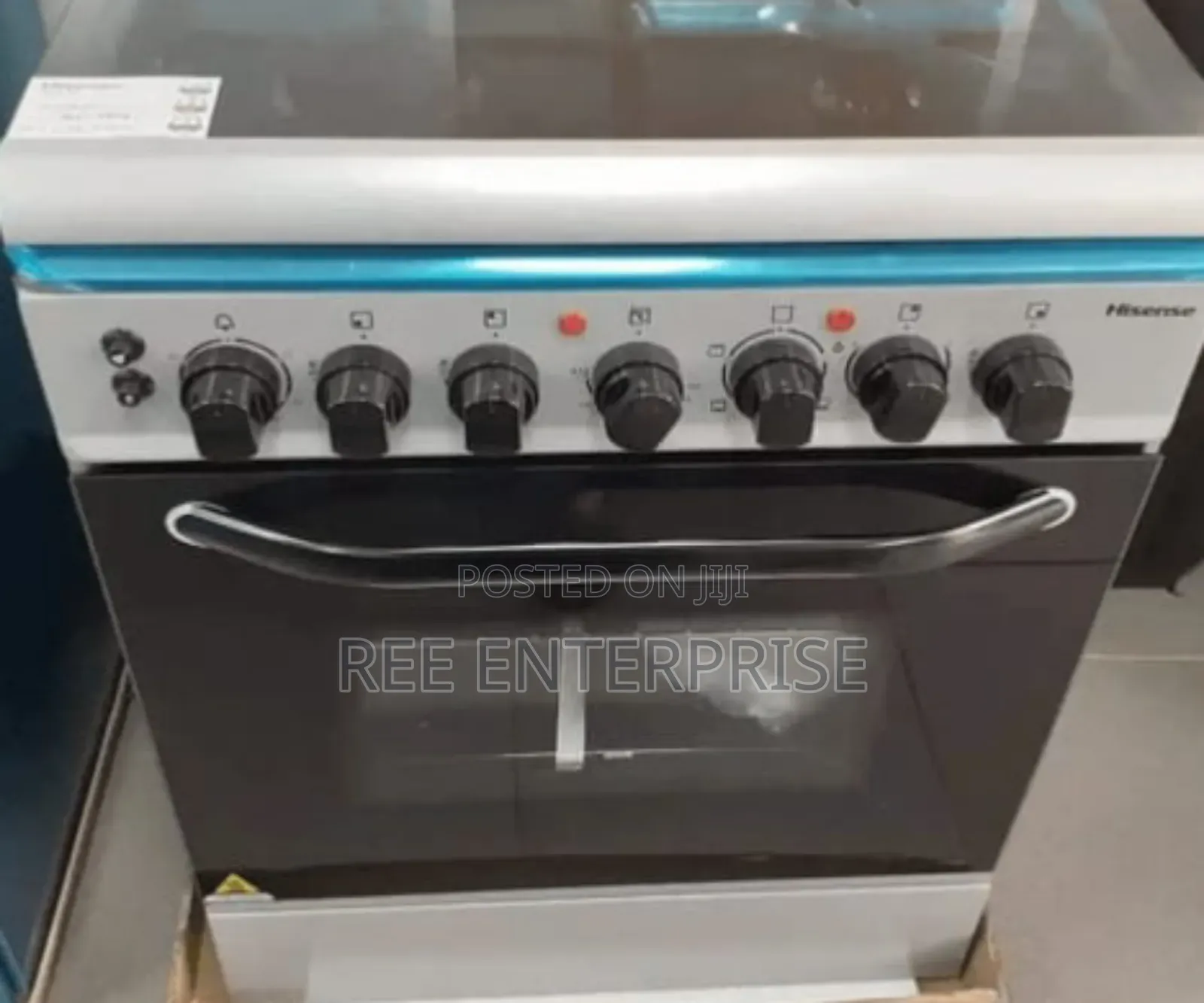 60x60 Hisense Cooker 3 Gas Jet Burners + 1 Rapid Hot