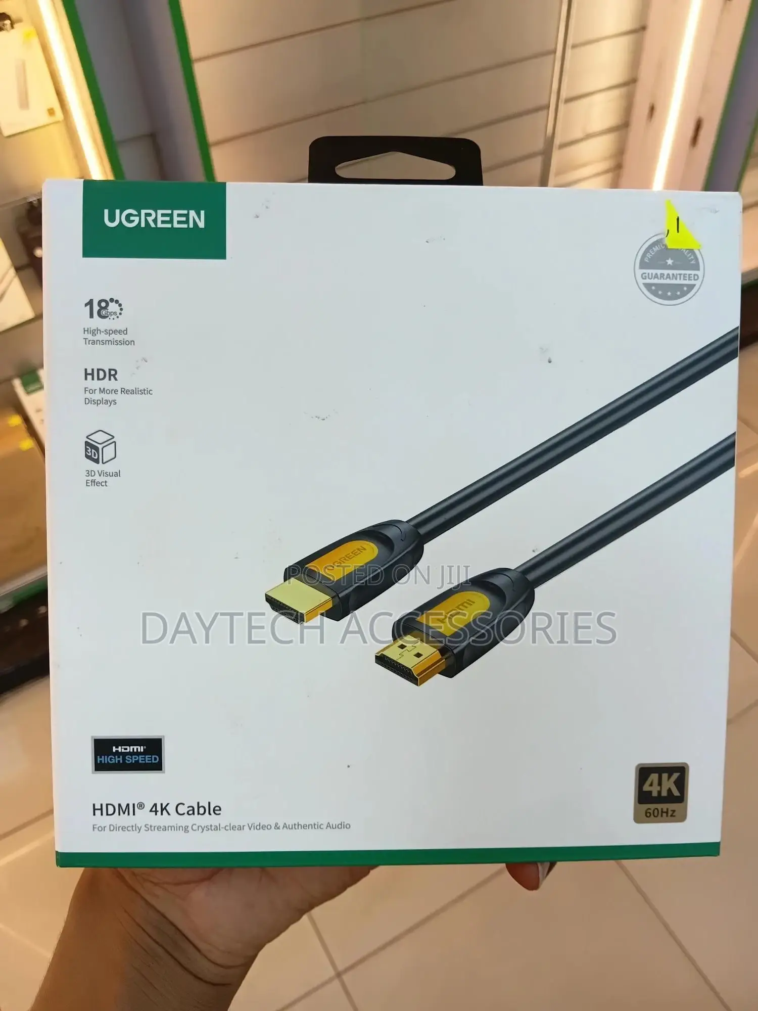 Ugreen 5m Hdmi Cable High-Speed Transmission and Video Streaming.