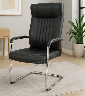 Office Chair : Black Leather Office Boardroom Table