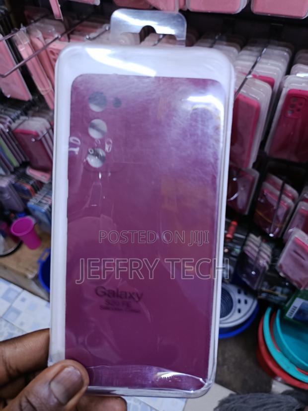 Gopery Liquid Silicone Samsung Galaxy S20 Fe 5g Case With Lining - main view