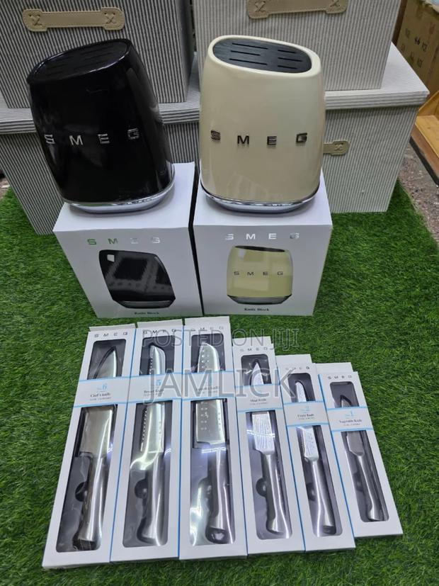 6-Piece Smeg Knife Set - Nw