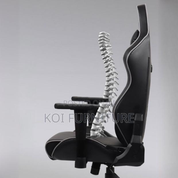 Home Chairs; Generic High Backrest Leather Gaming Chair - thumbnail 3
