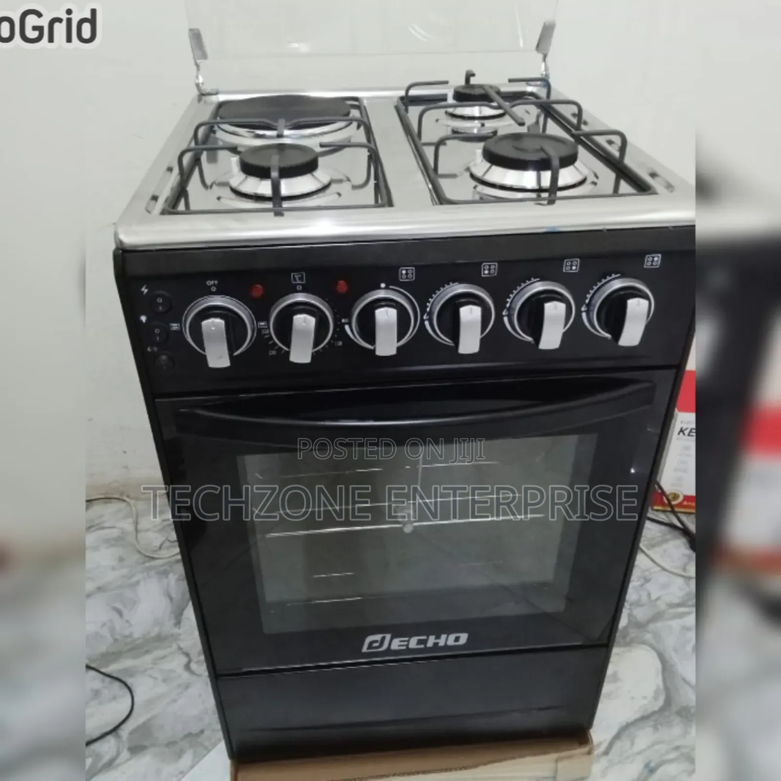 Decho 60*60cm 3g+1e Cooker With Electric Oven 