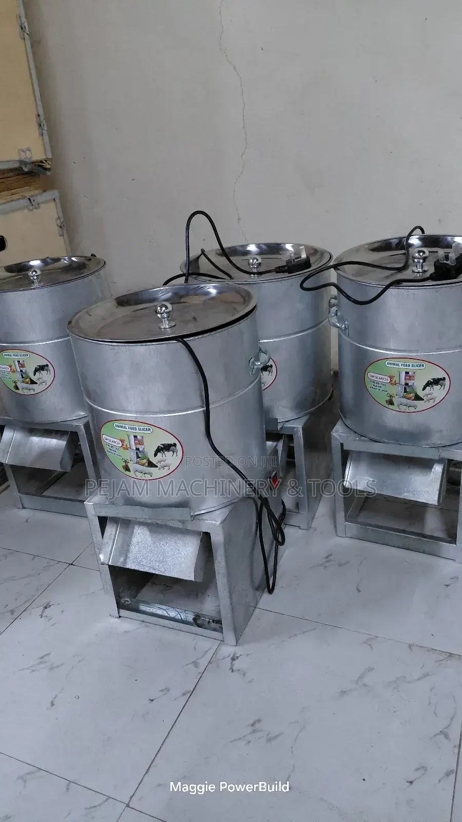 Steel Electric Poultry Feed Slicer/Crusher