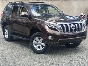 Toyota Land Cruiser Prado 2015 Maroon