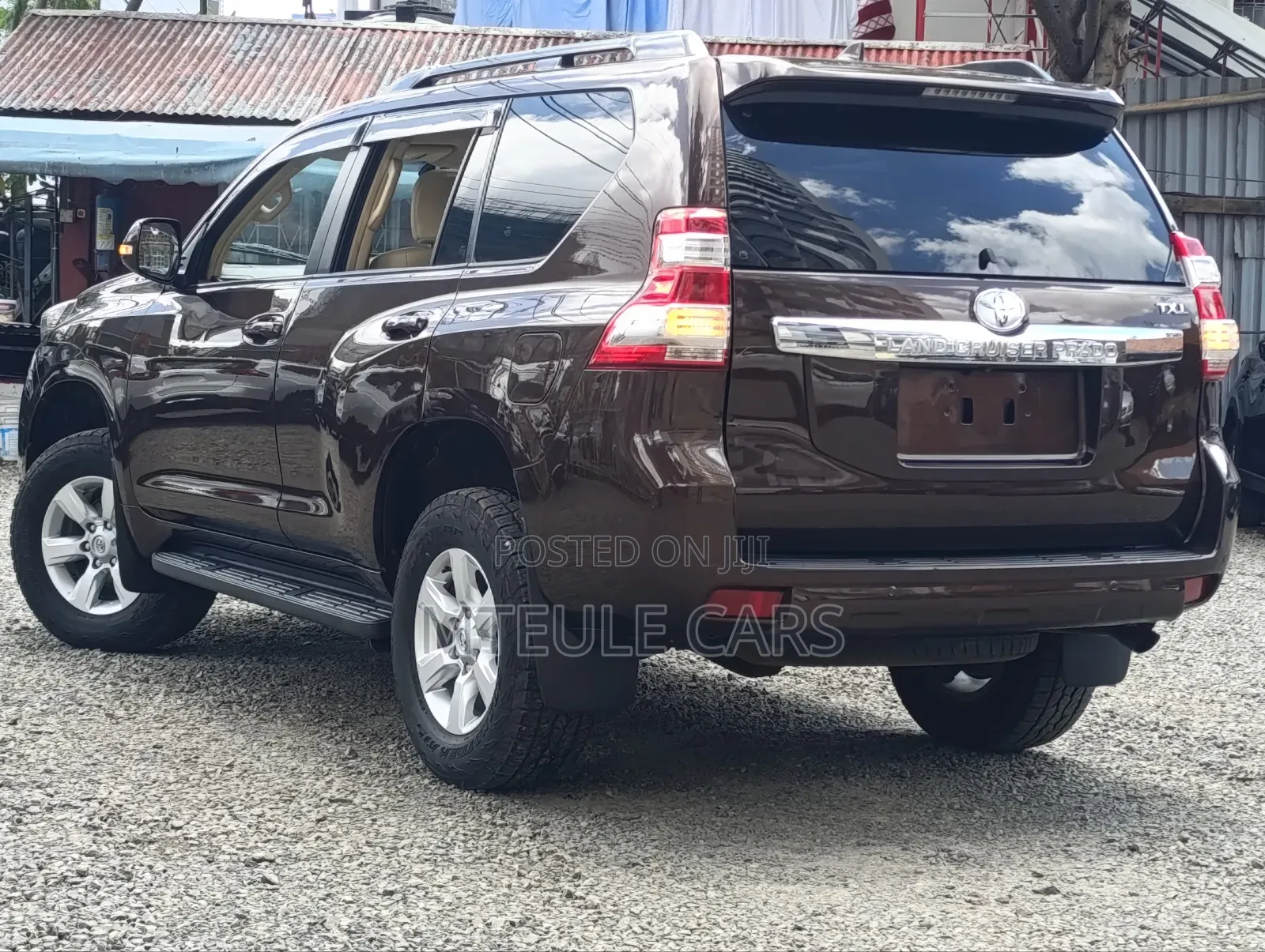 Toyota Land Cruiser Prado 2015 Maroon