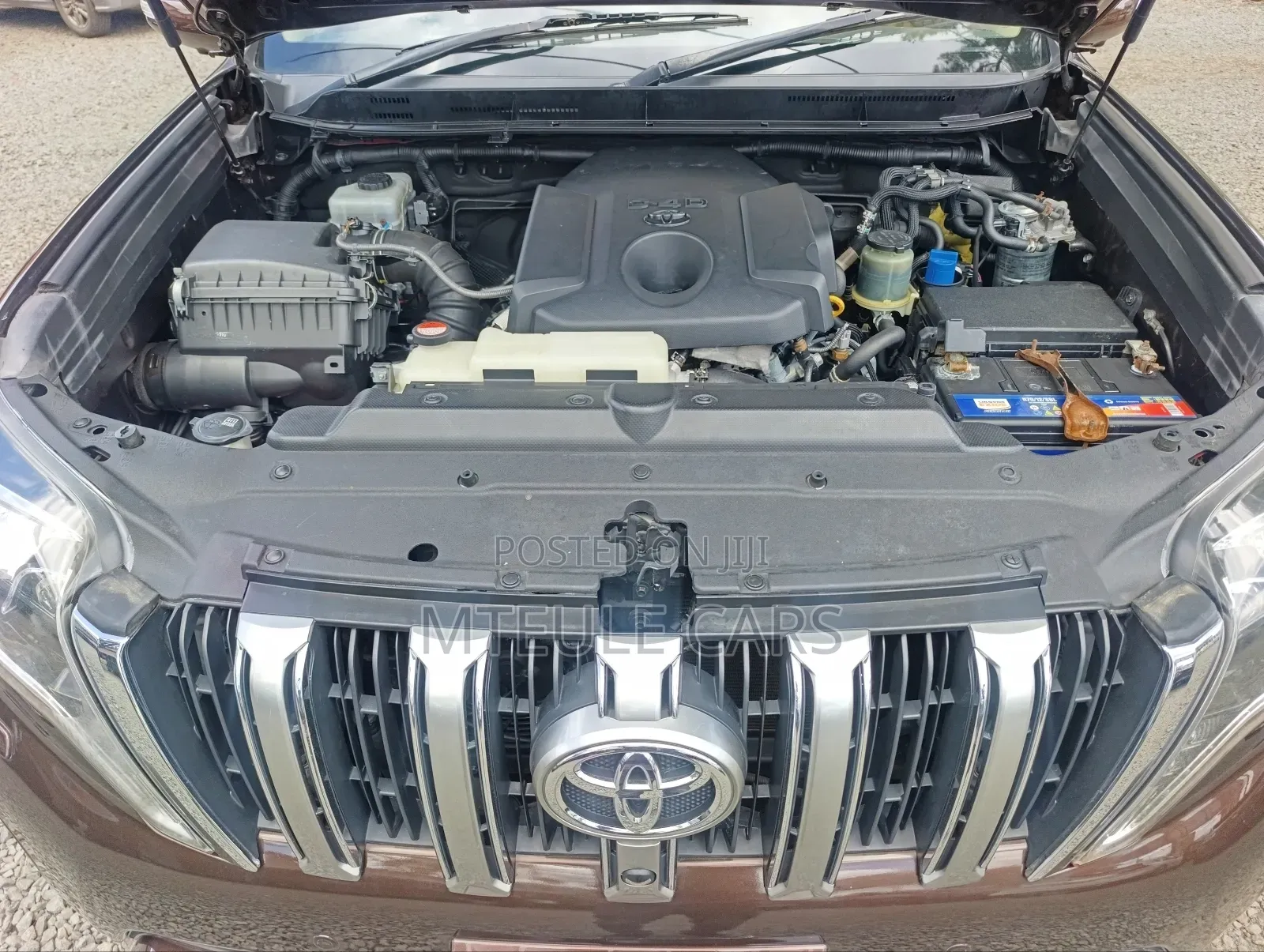 Toyota Land Cruiser Prado 2015 Maroon