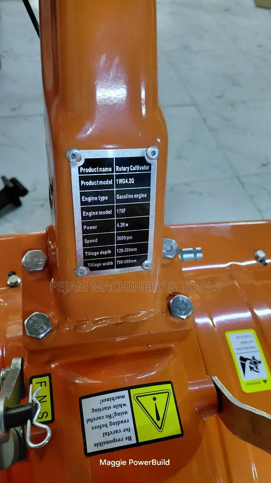 Premier 7hp Gasoline Power Tiller/Garden Tiller