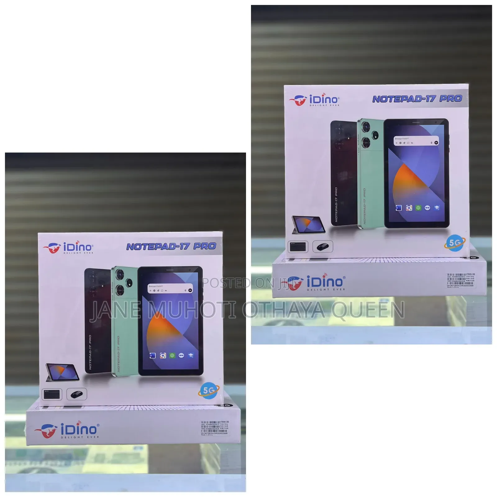 Indino Notepad- 17 Pro 8inch Screen Size Dual Simcard 8gb 512gb