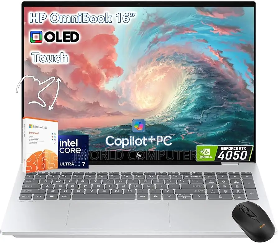 New Laptop HP OmniBook 7 16" 32GB Intel Core i9 SSD 2T
