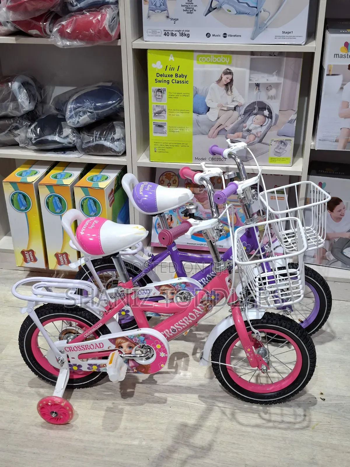 Mini Rider Kids Bike (With Training Wheels )