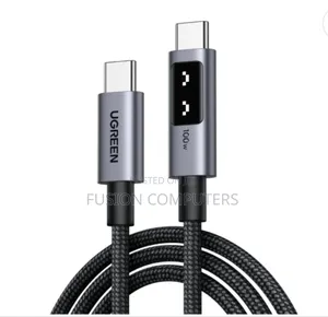 Ugreen L509 Uno Robot Usb-C to Usb-C 100w Fast Charging Cable 5a 3m