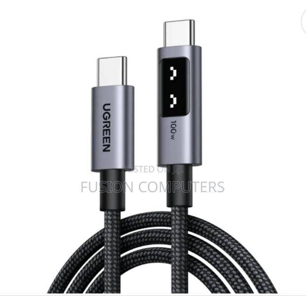 Ugreen L509 Uno Robot Usb-C to Usb-C 100w Fast Charging Cable 5a 3m - thumbnail 2