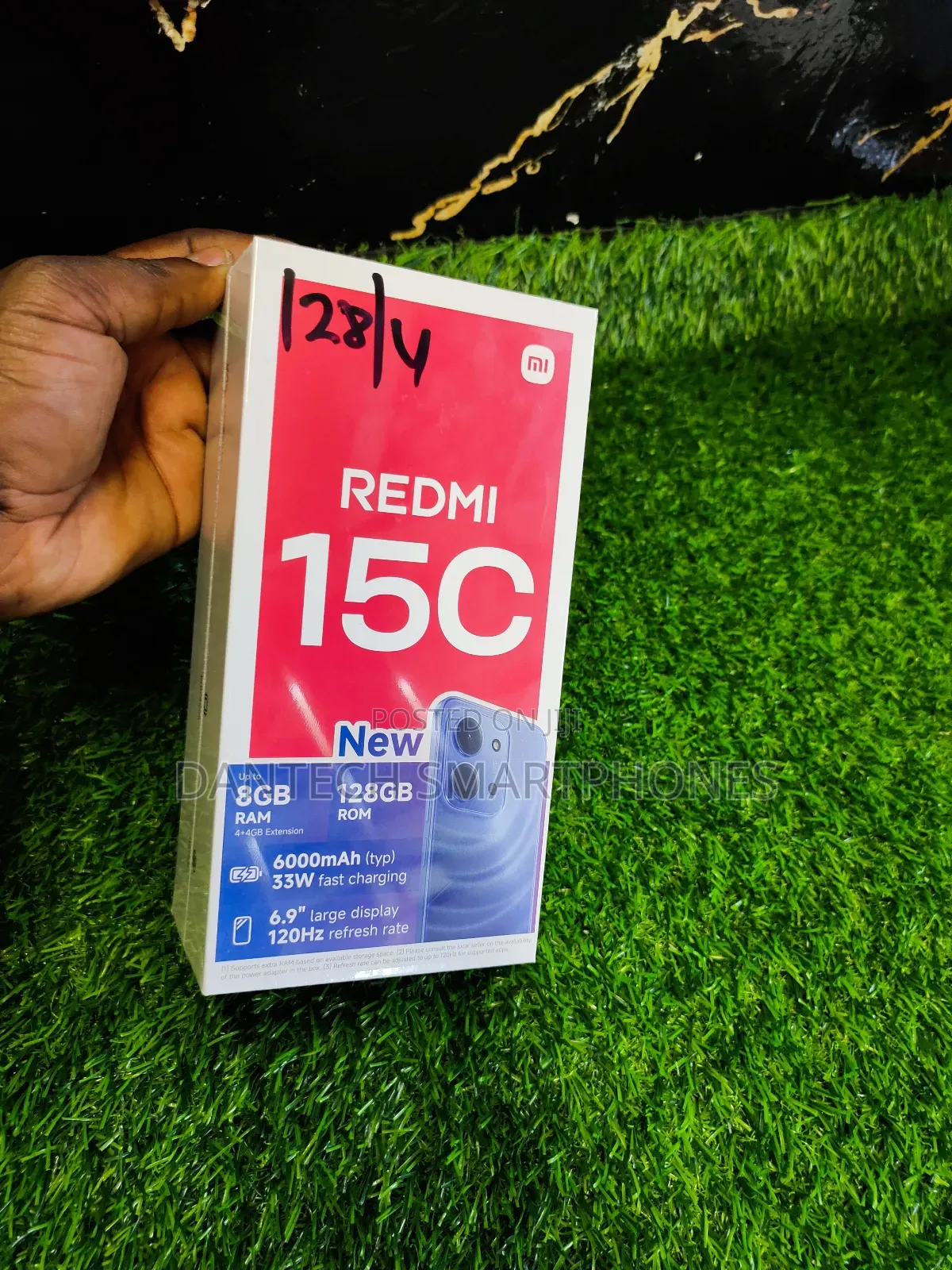 New Xiaomi Redmi 15C 4G 256 GB Black