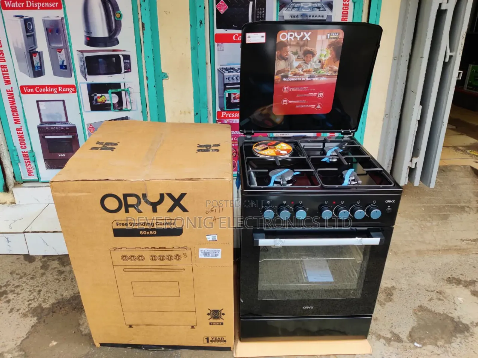 
*Oryx Cooker 60x60 3+1
