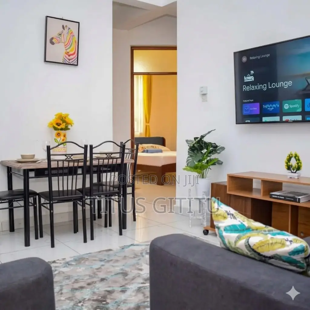 Executive 2 Bedroom Bamburi Near Haller Park Beach | Master Ensuite