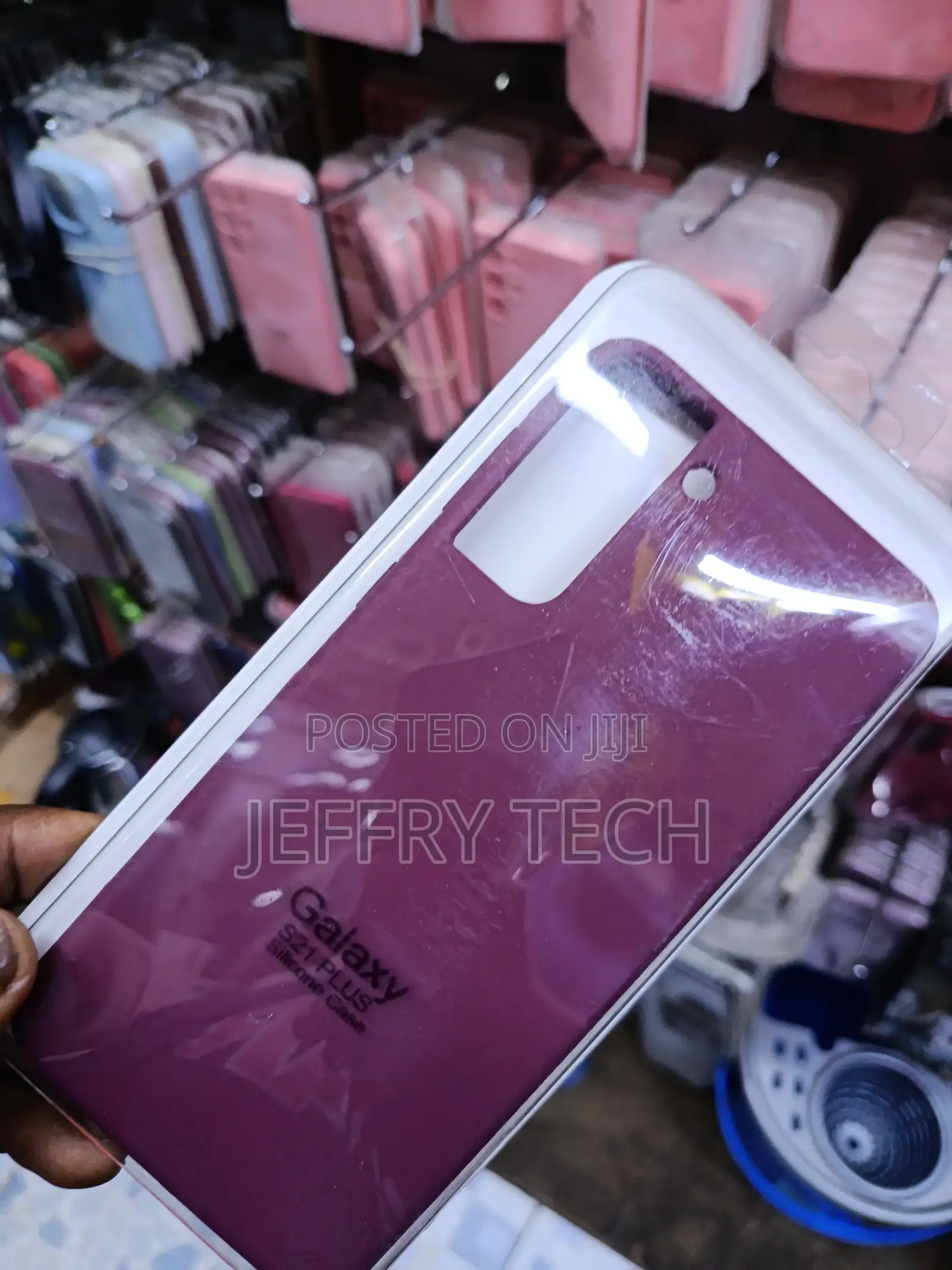 Cuzmigo Samsung Galaxy S21 Plus Liquid Silicone With Cloth Lining