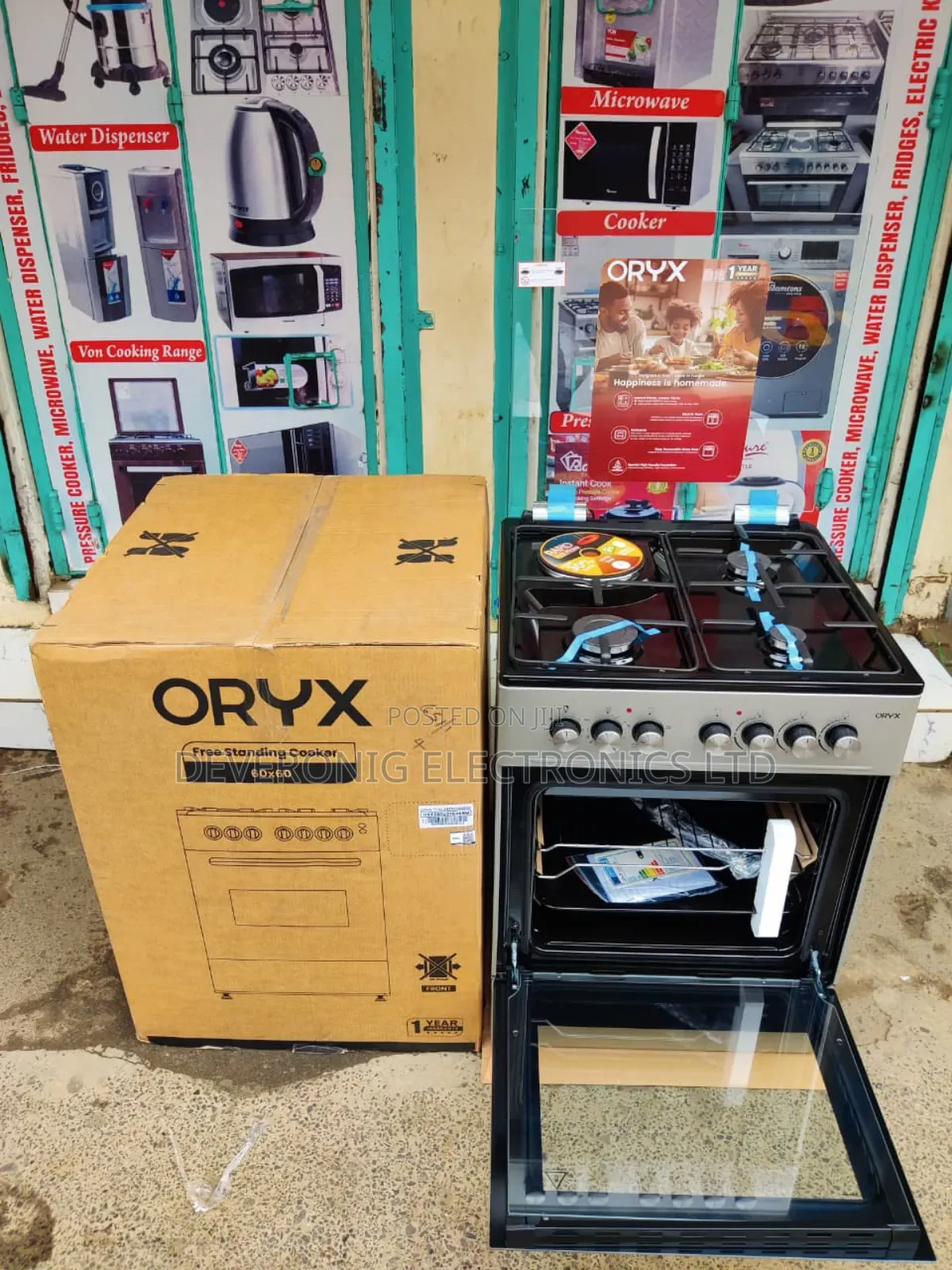 *Oryx Cooker 60x60 3g+1e *Ost260u31e4sbm