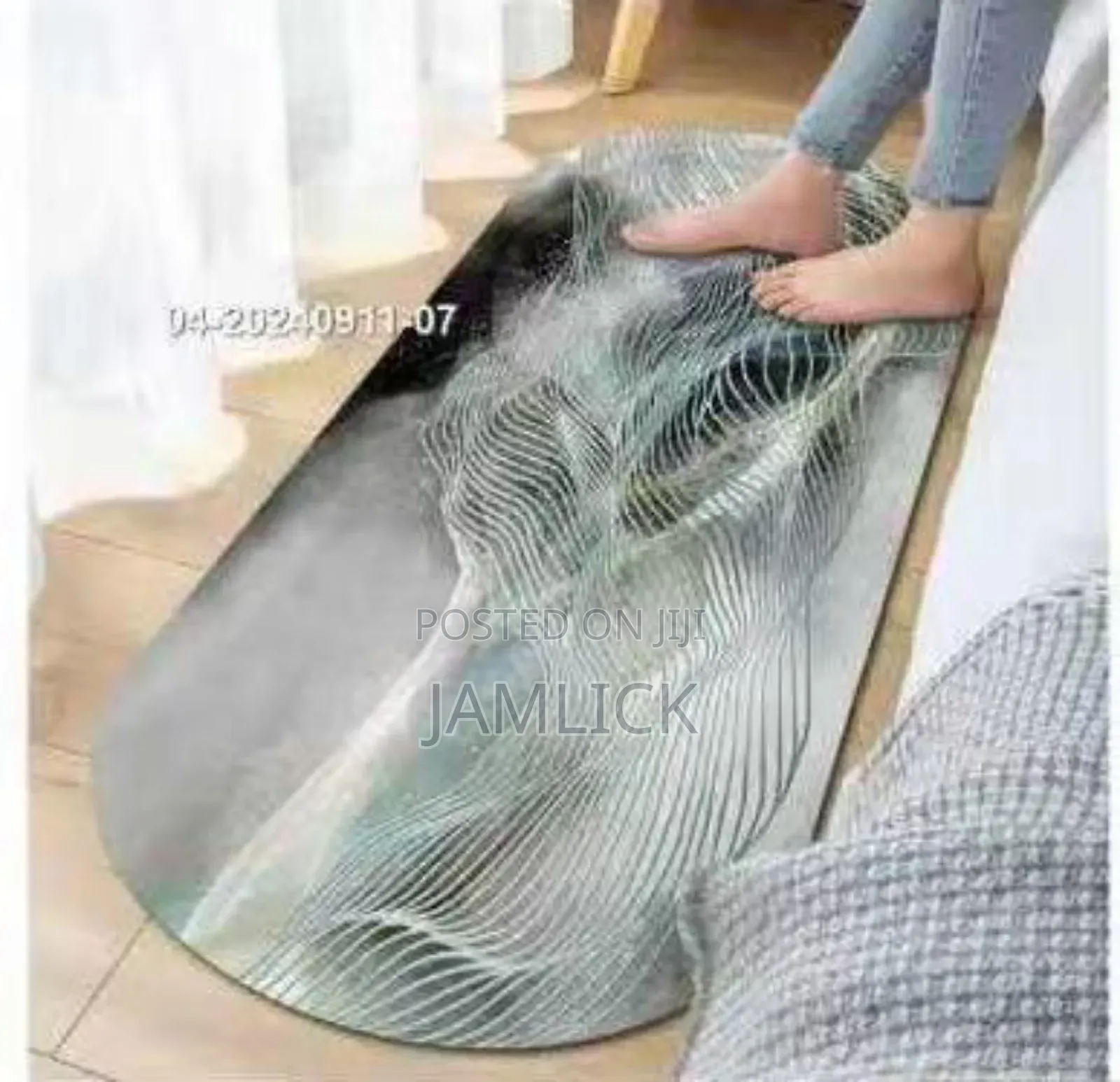 60 × 180 Cm Non-Slip Absorbent Bedside Mat - Gw