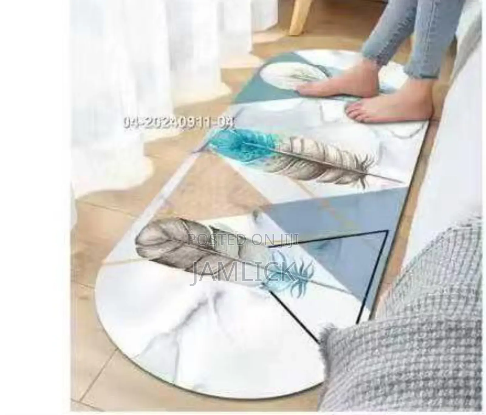60 × 180 Cm Non-Slip Absorbent Bedside Mat - Gw