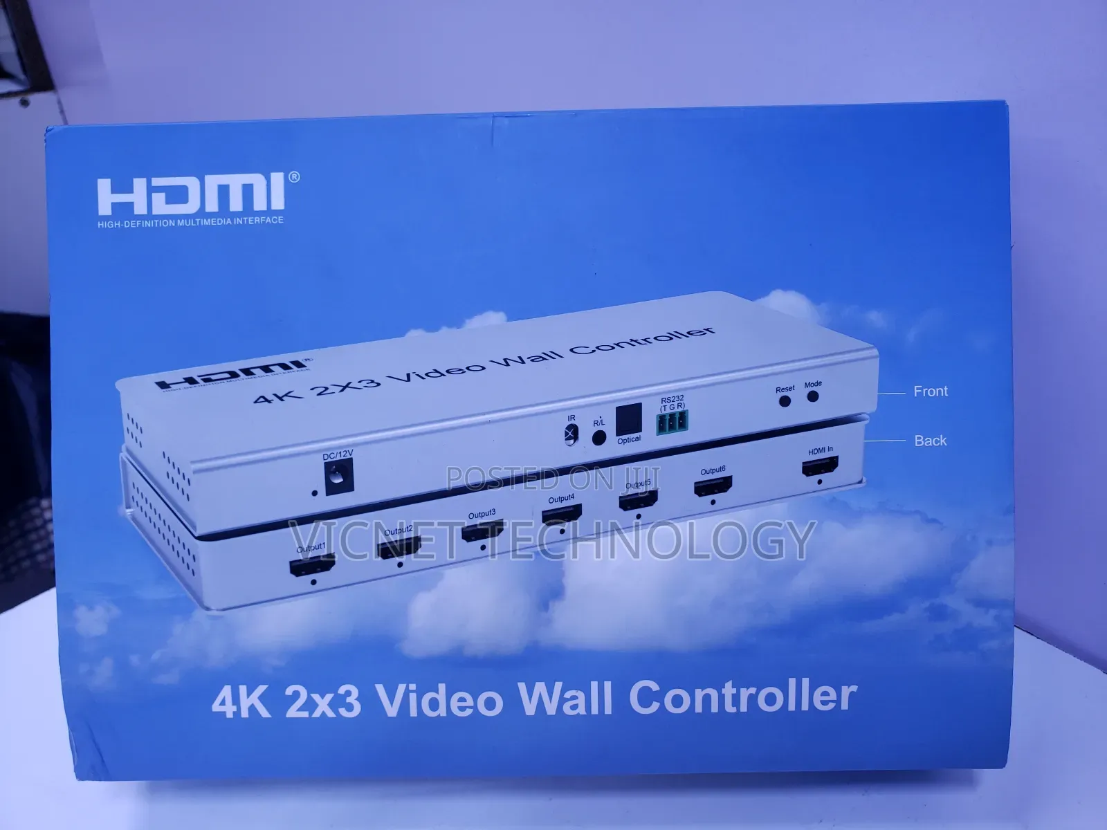 Hdmi 2×3 Video Wall Controller