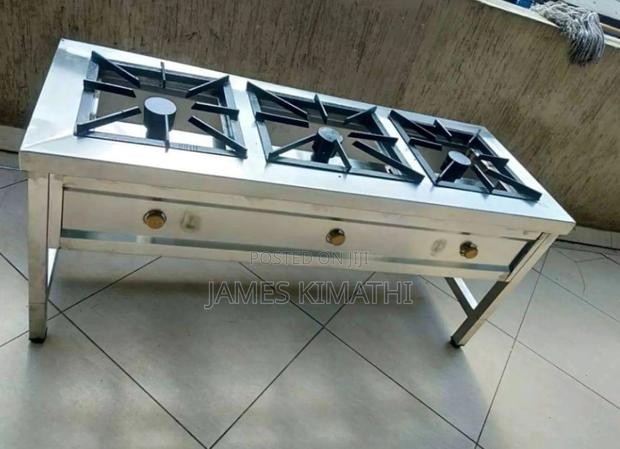 Three Burner Gas Cooker - main view