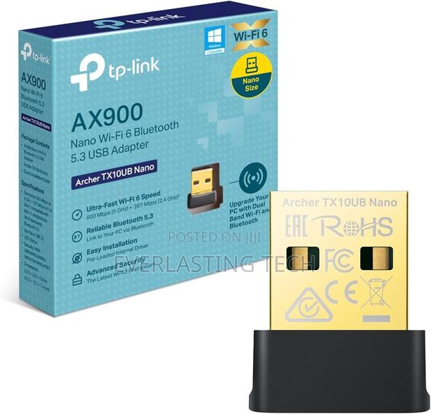 Tp-Link Ax900 Nano Wireless Wi-Fi 6 Bluetooth 5.3 Usb Adapter - thumbnail 2