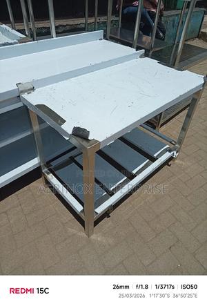 Stainless Steel Working Table With Undershelf - thumbnail 2