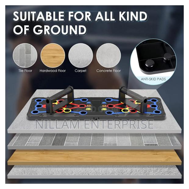 Portable Multifunctional Push-Up Board - thumbnail 2