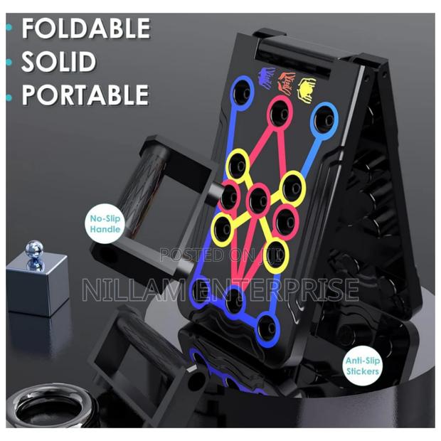 Portable Multifunctional Push-Up Board - thumbnail 3