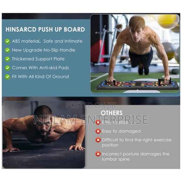 Portable Multifunctional Push-Up Board