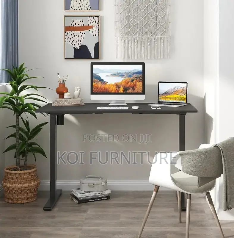 Office Desk; 1200mm Premium Stable Adjustable Height Desk