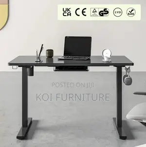 Office Desk; 1200mm Premium Stable Adjustable Height Desk
