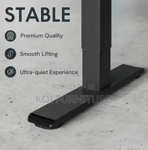 Office Desk; 1200mm Premium Stable Adjustable Height Desk