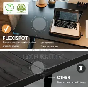 Office Desk; 1200mm Premium Stable Adjustable Height Desk