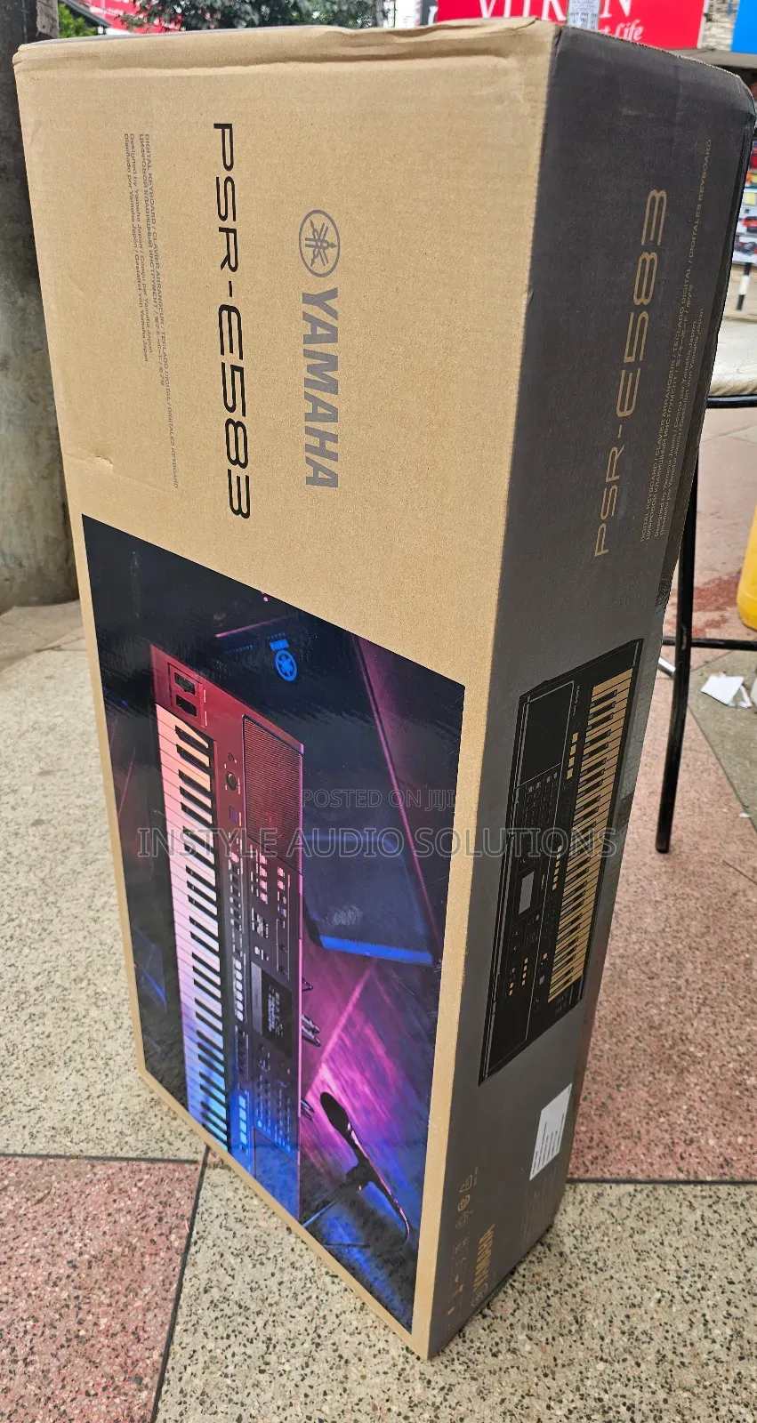 New Model PSR E 583 Yamaha Professional Keyboard Plus Power Adapter