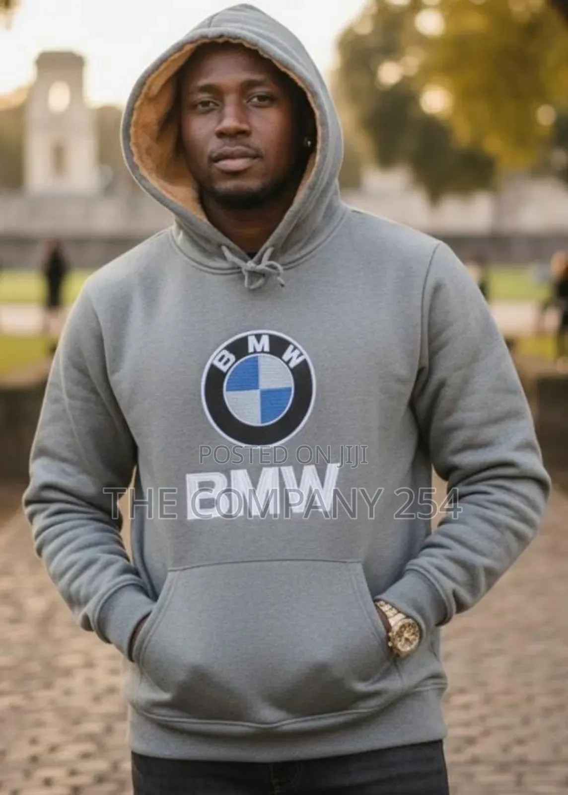 Quality Cotton Unisex Men Designer All Weather Car Brand Logo Hoodies