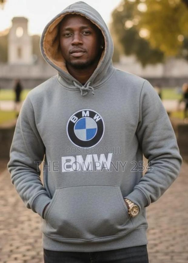 Quality Cotton Unisex Men Designer All Weather Car Brand Logo Hoodies