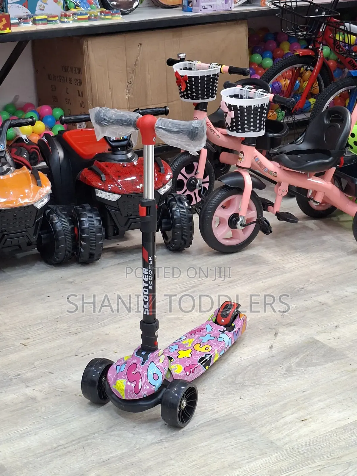 Safe Affordable Kids Scooter (60kgs )