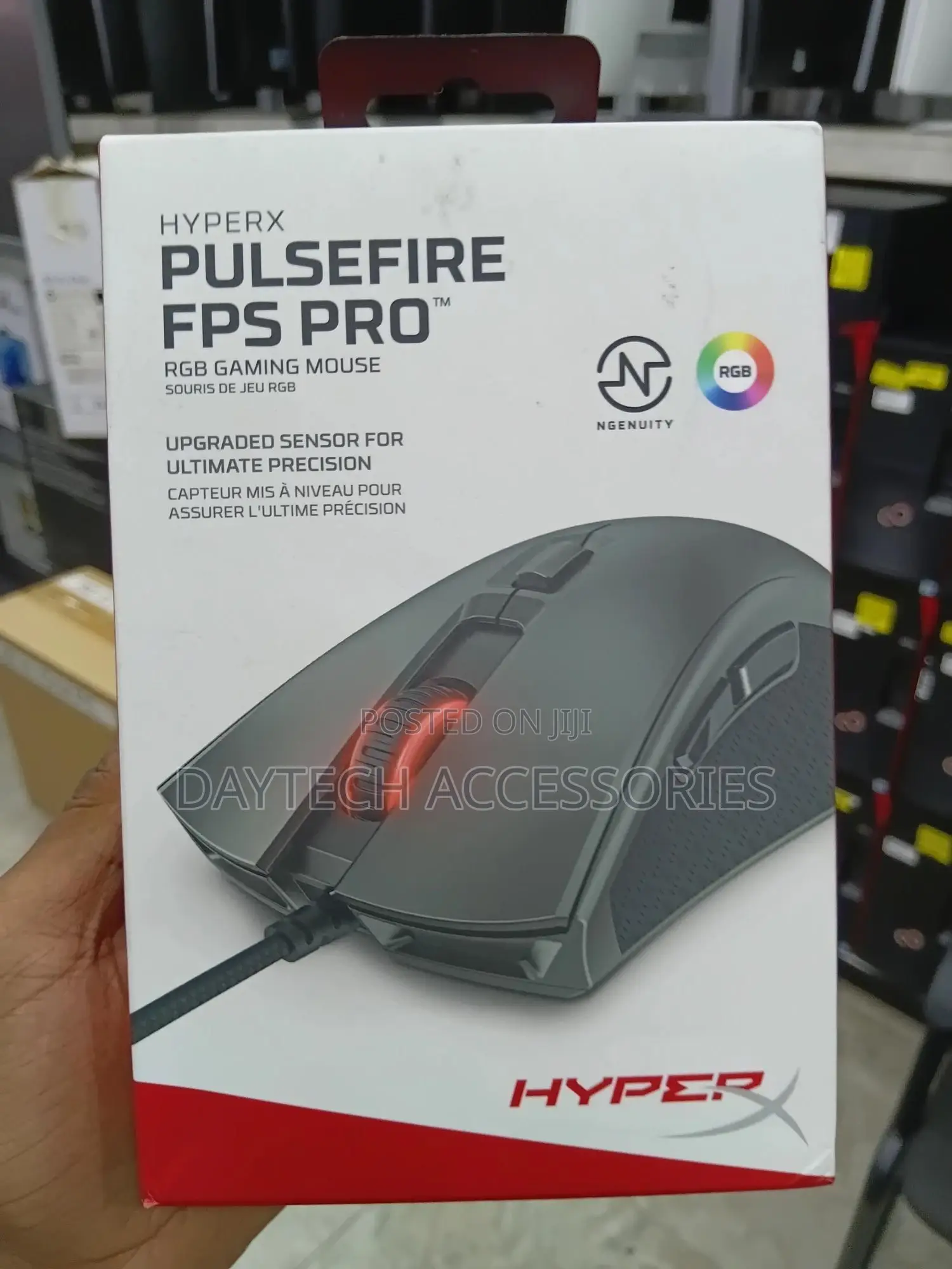 Hyperx Pulsefire FPS Pro RGB Gaming Mouse.