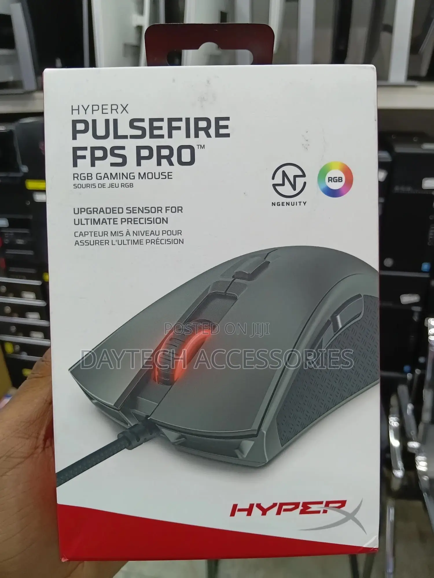 Hyperx Pulsefire FPS Pro RGB Gaming Mouse.